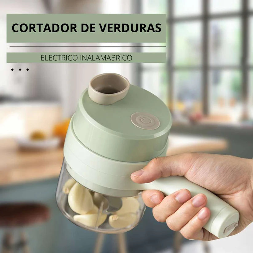 VeggiSlice™ - Cortador de verduras eléctrico.